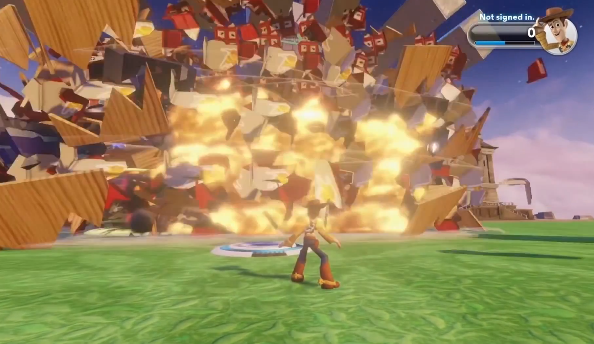 Disney Infinity trailer builds a house and blows it up