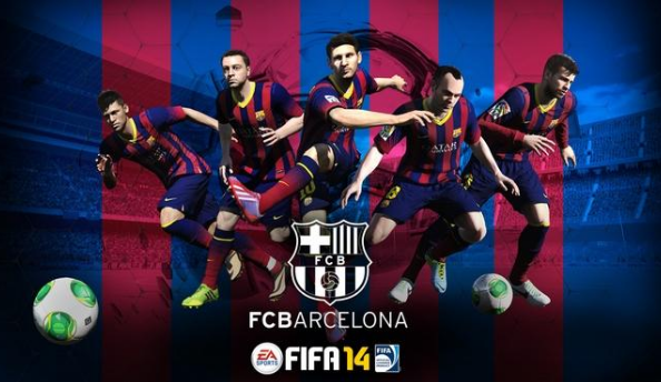 FIFA 14 scores FC Barcelona