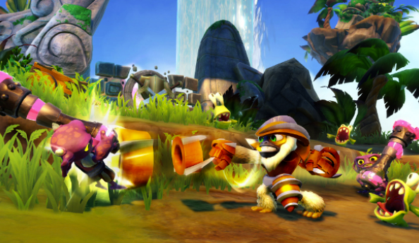 Skylanders Swap Force gameplay reveals Grilla Drilla