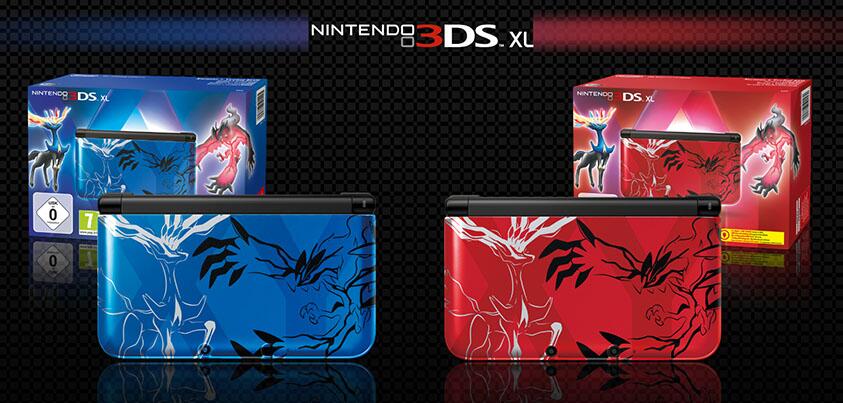 Pokémon X & Y 3DS XL consoles revealed