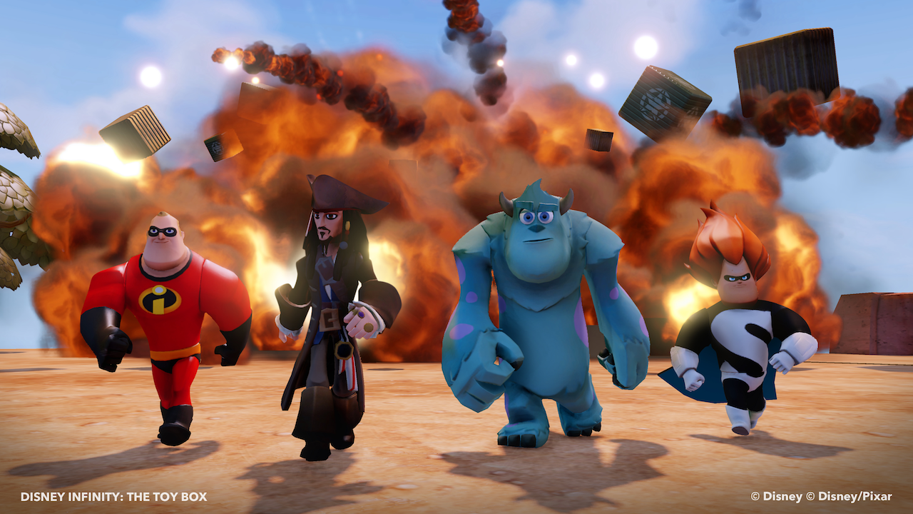 Disney Infinity trailer builds it high and knocks it down