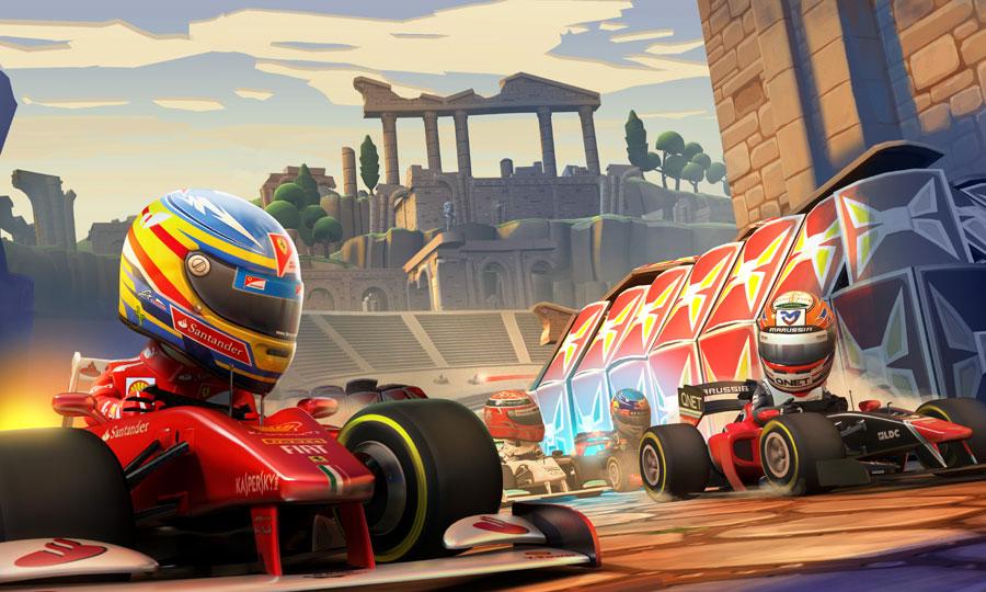 F1 Race Stars: Powered Up Edition zooming onto Wii U