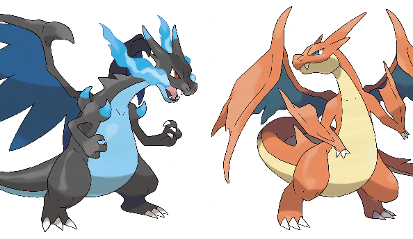 Pokémon X & Y Mega Charizards revealed