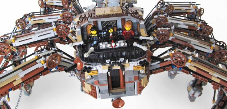 LEGO steampunk tarantula is incredible