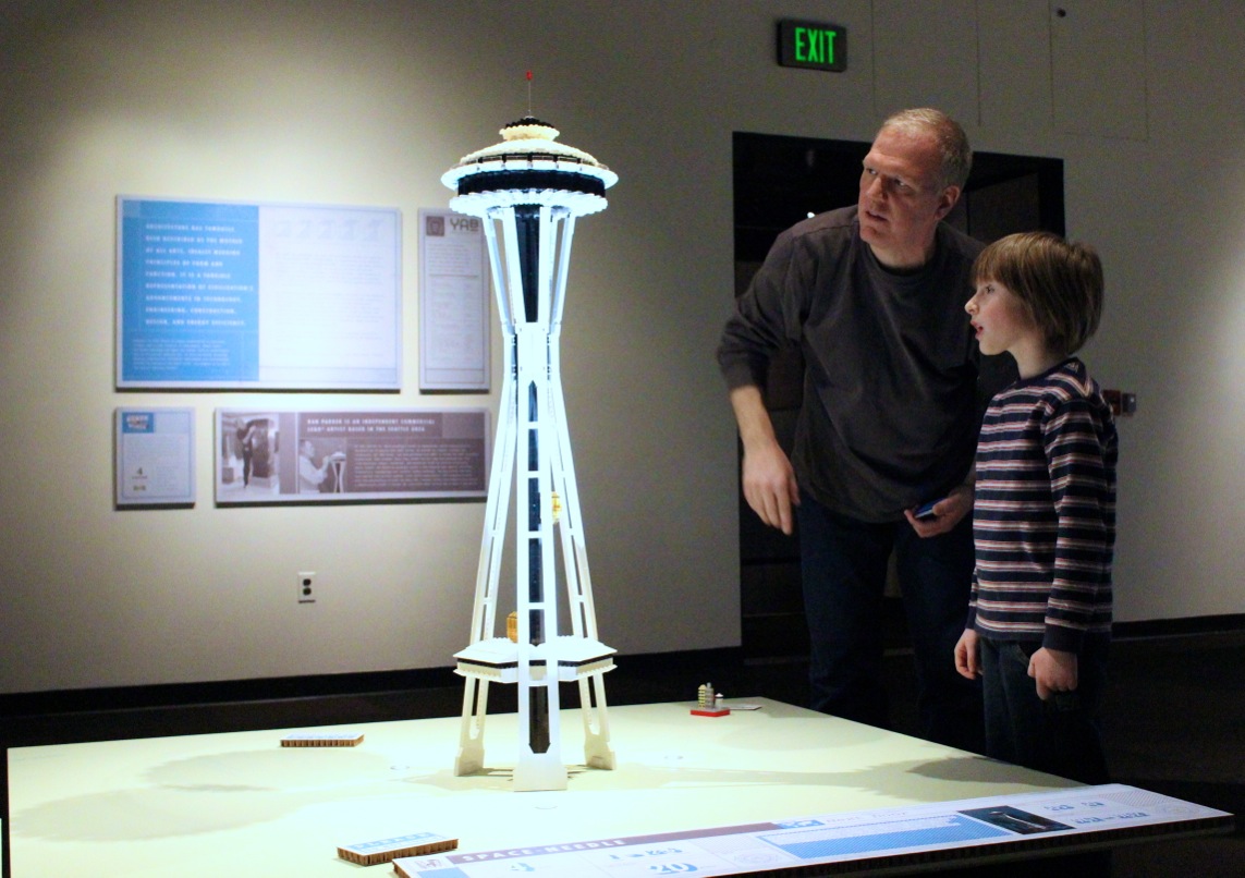 LEGO landmarks on show in Seattle