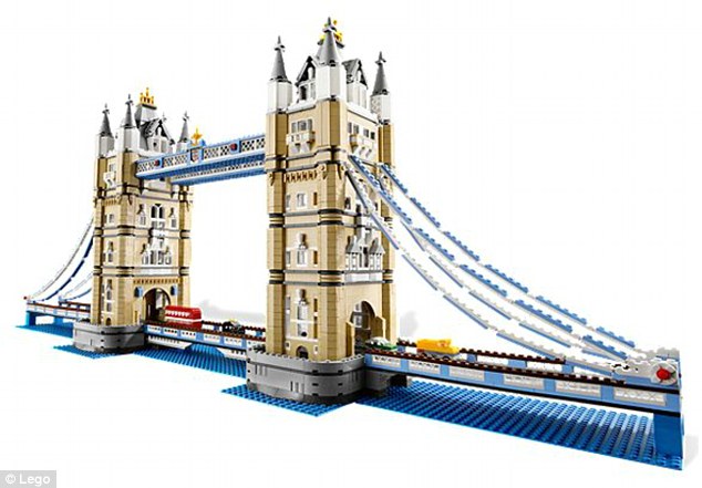 David Beckham built this LEGO Tower Bridge