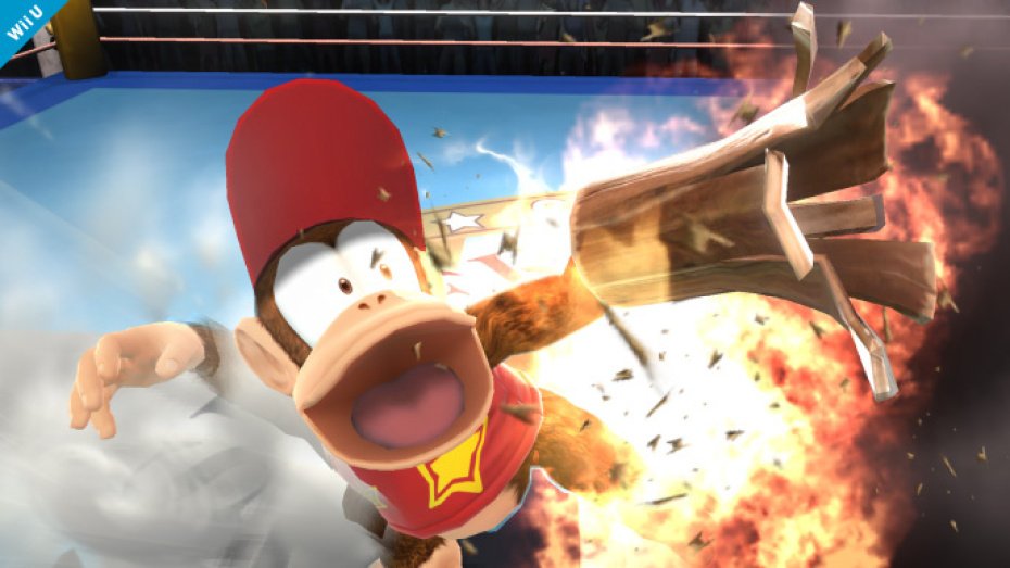 Diddy Kong’s rocketbarrel boost is improved for Super Smash Bros.