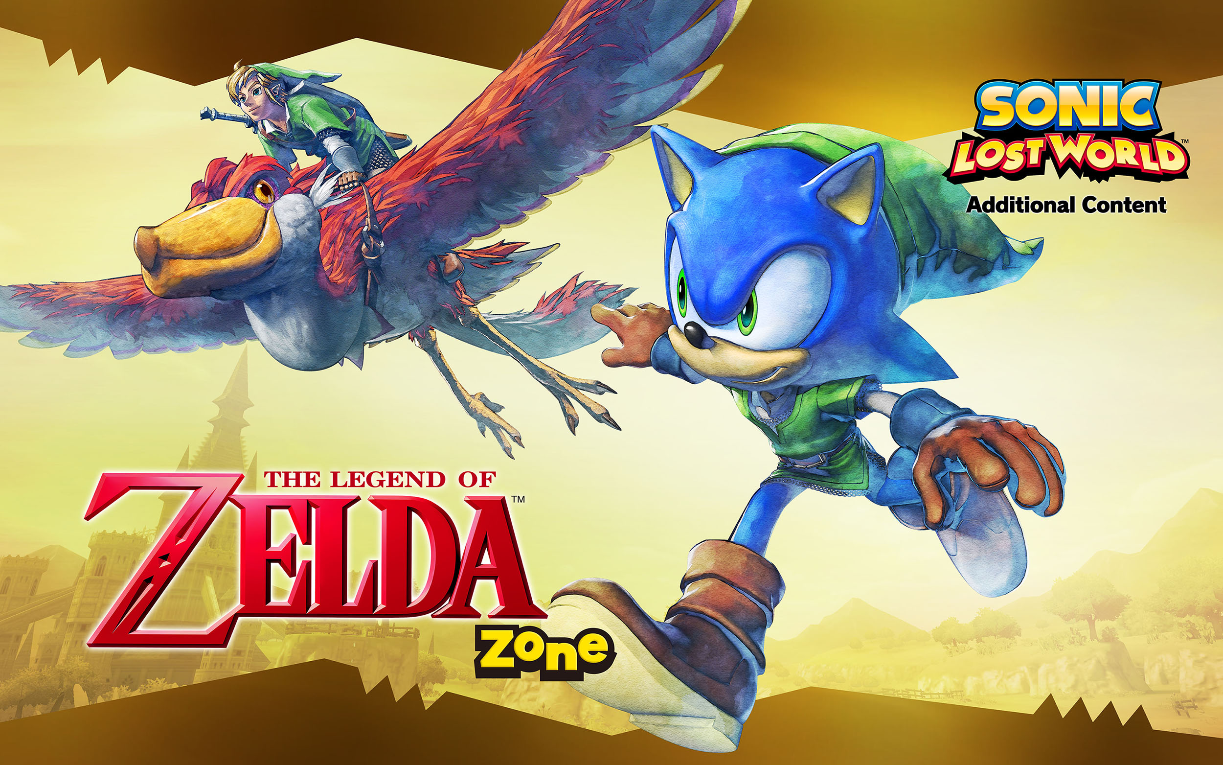 Sonic The Lost World Zelda Dlc On Wii U Boxmash - roblox sonic lost world