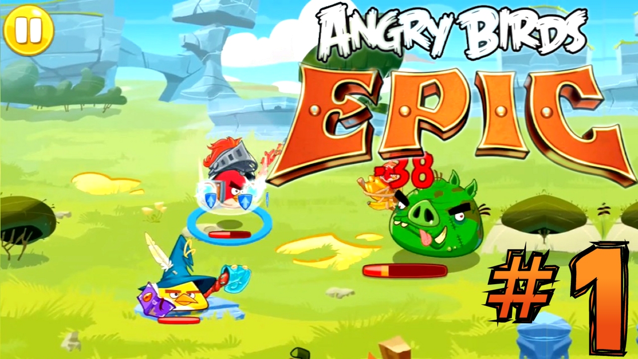 Watch the first 30mins of Angry Birds Epic