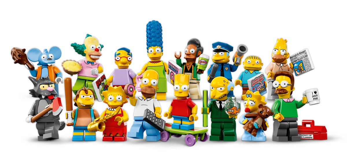 LEGO Simpsons minifigs revealed