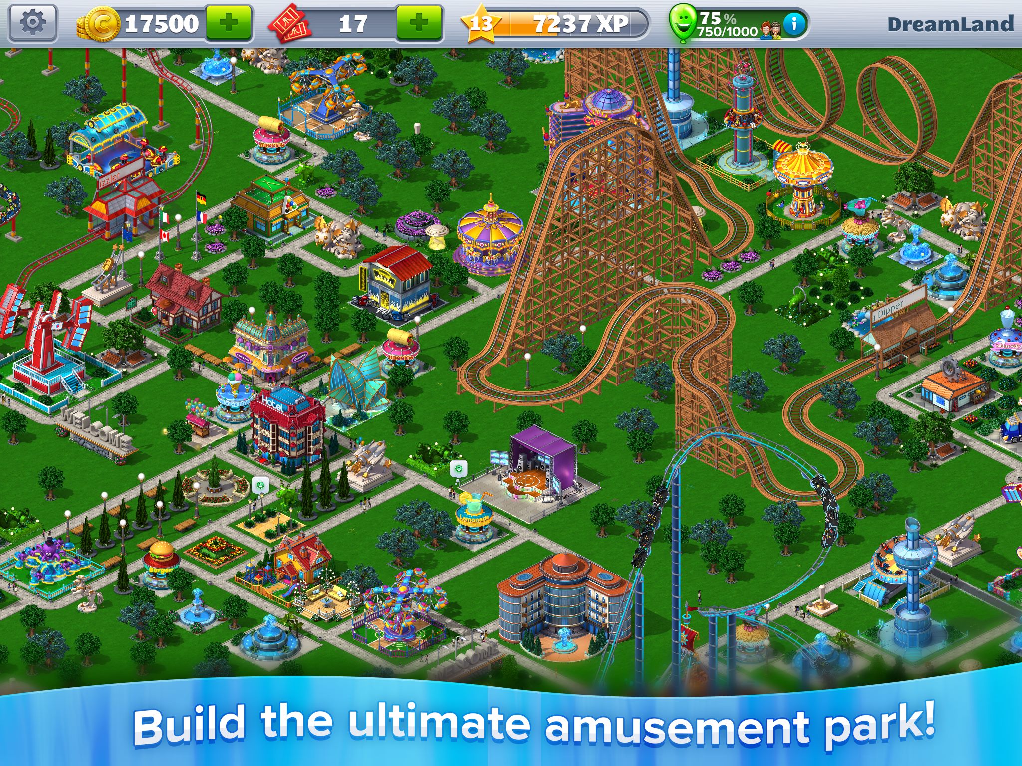 Rollercoaster Tycoon 4 goes mobile!