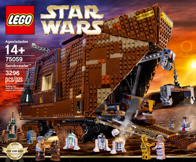 Check out this amazing LEGO Star Wars Sandcrawler