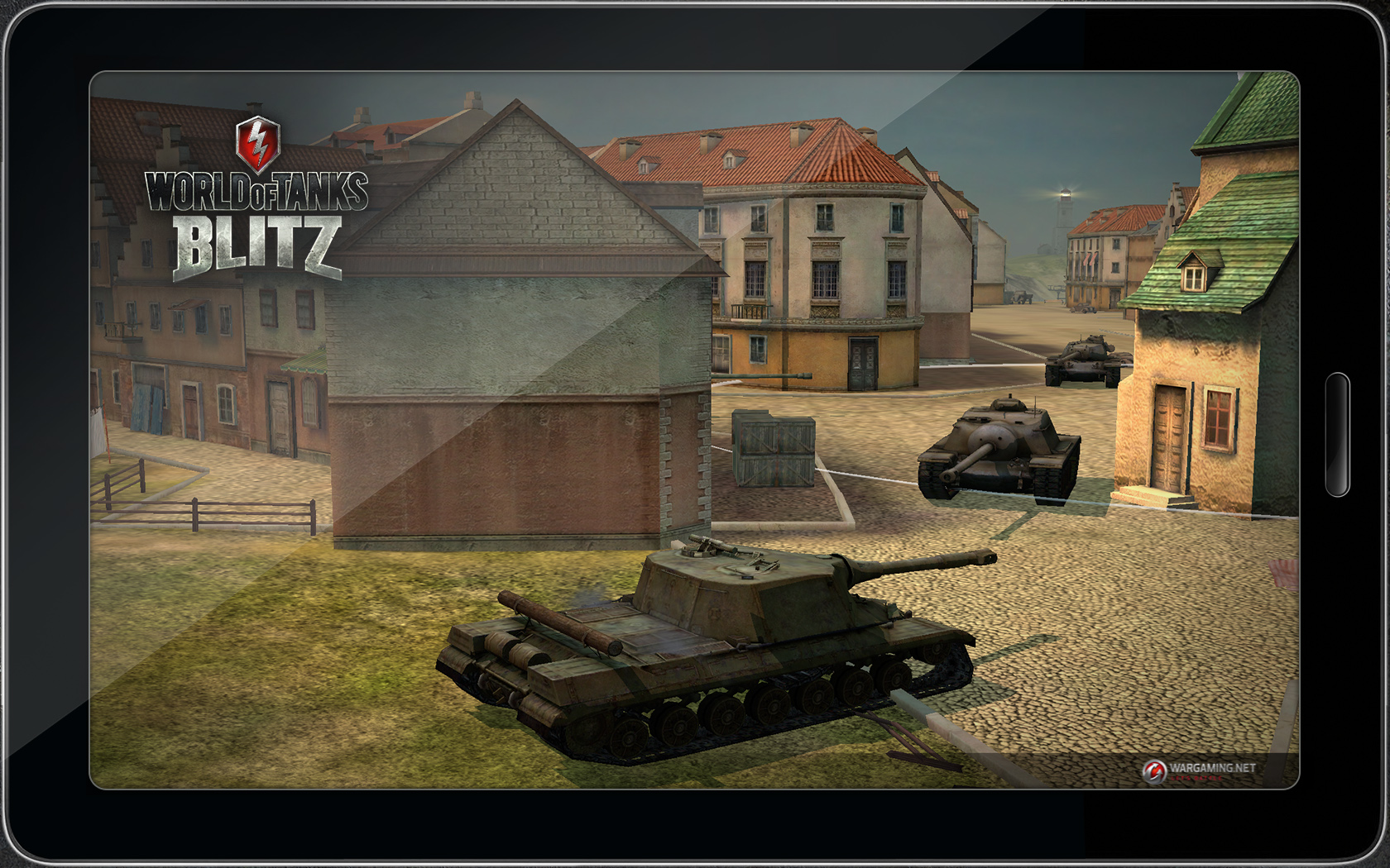 You can battle with tanks on the move with World of Tanks Blitz for tablets and smartphones