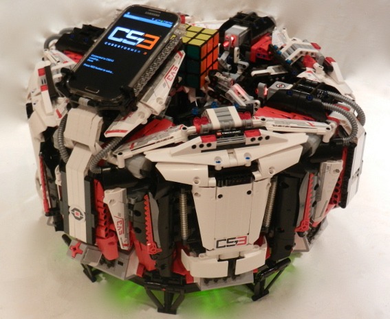 Lego robot solves Rubik?s Cube in five seconds!