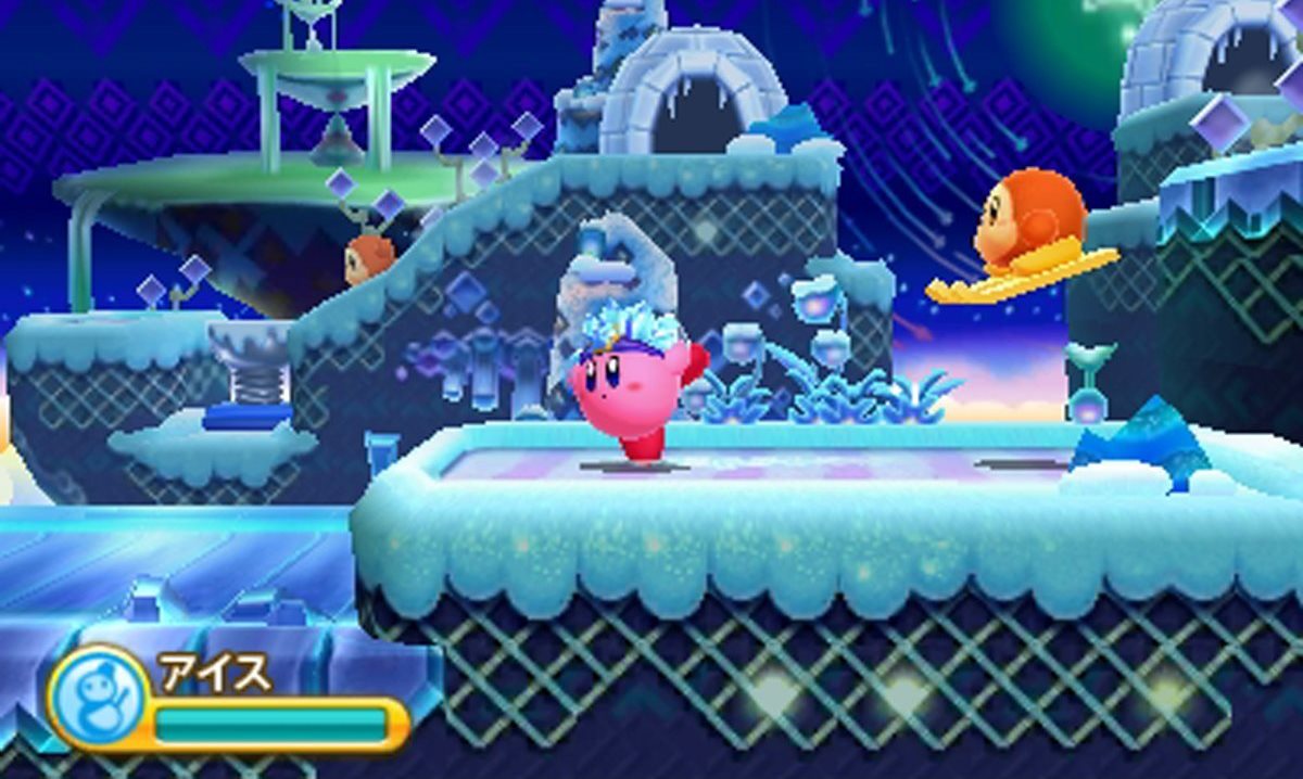 Kirby Triple Deluxe shows off its powers