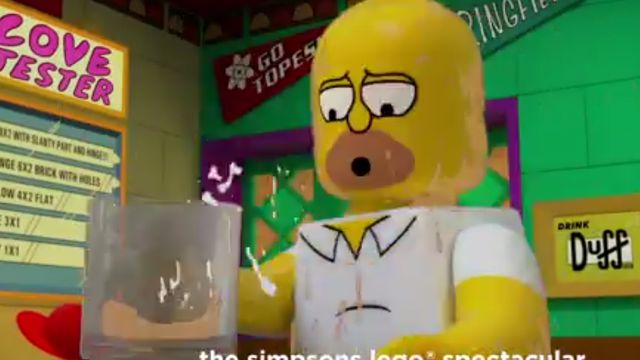 First peek at The Simpsons LEGO episode
