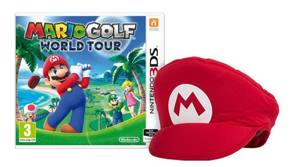 Pre-order Bonus for Mario Golf: World Tour is a cool Mario cap