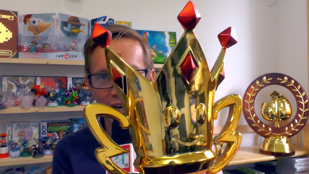 Win real-life Mario Kart trophies!