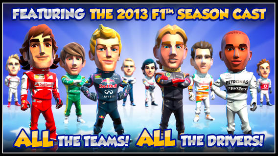 iOS App of the Day: F1 Race Stars