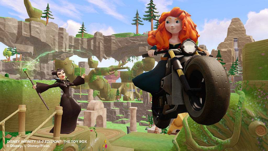 See Maleficent and Merida in action in Disney Infinity 2.0