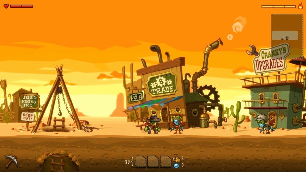 Steamworld Dig on its way to Wii U