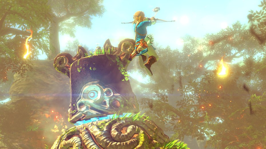 New Zelda Wii U video reveals the open world