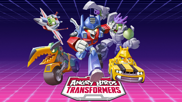 Autobirds and Deceptihogs team up in Angry Birds Transformers