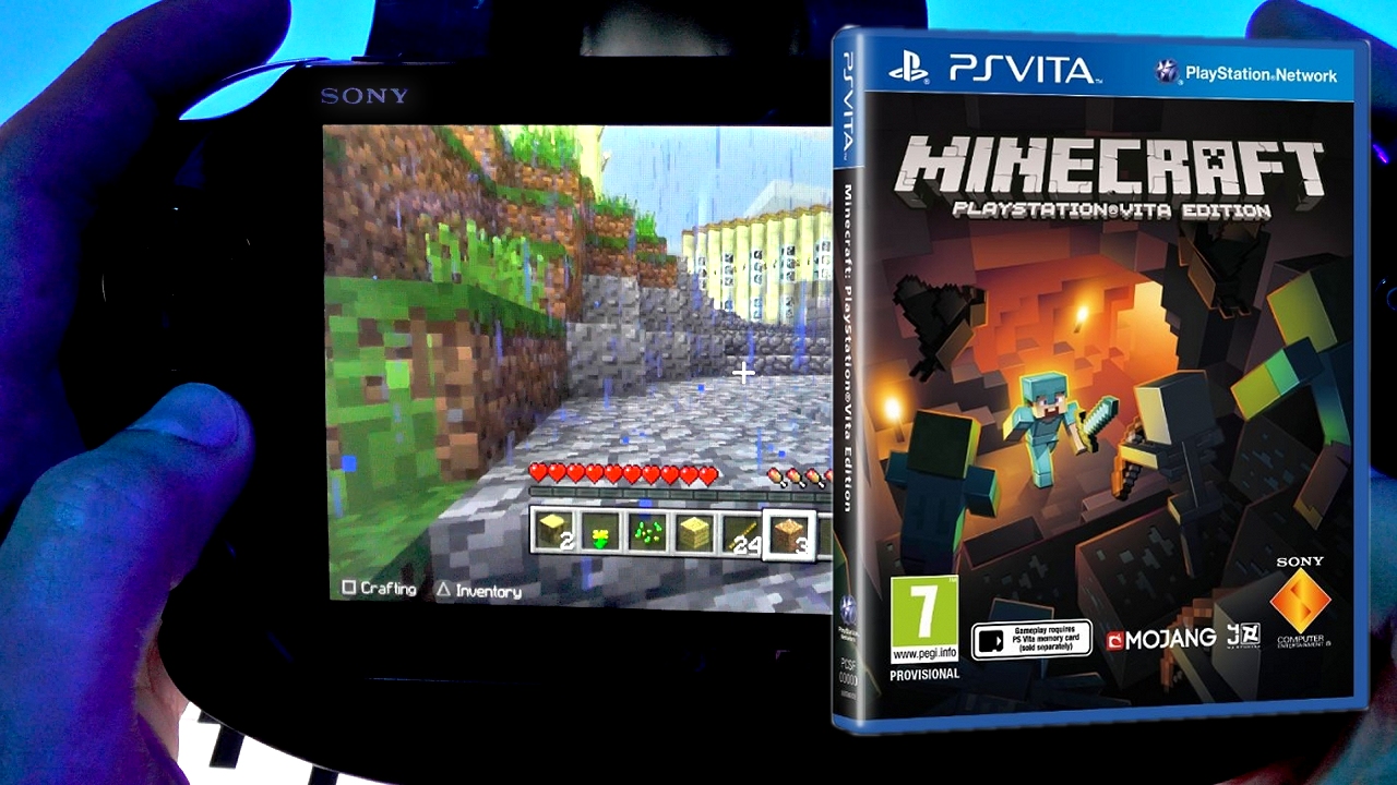 Minecraft on PS Vita is the real deal