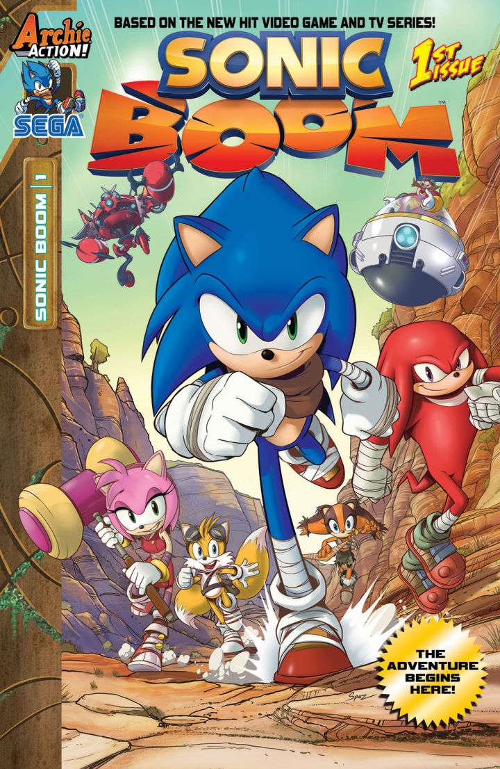 Sonic Boom comic cover