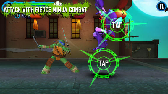iOS App of the Day: TMNT Rooftop Run
