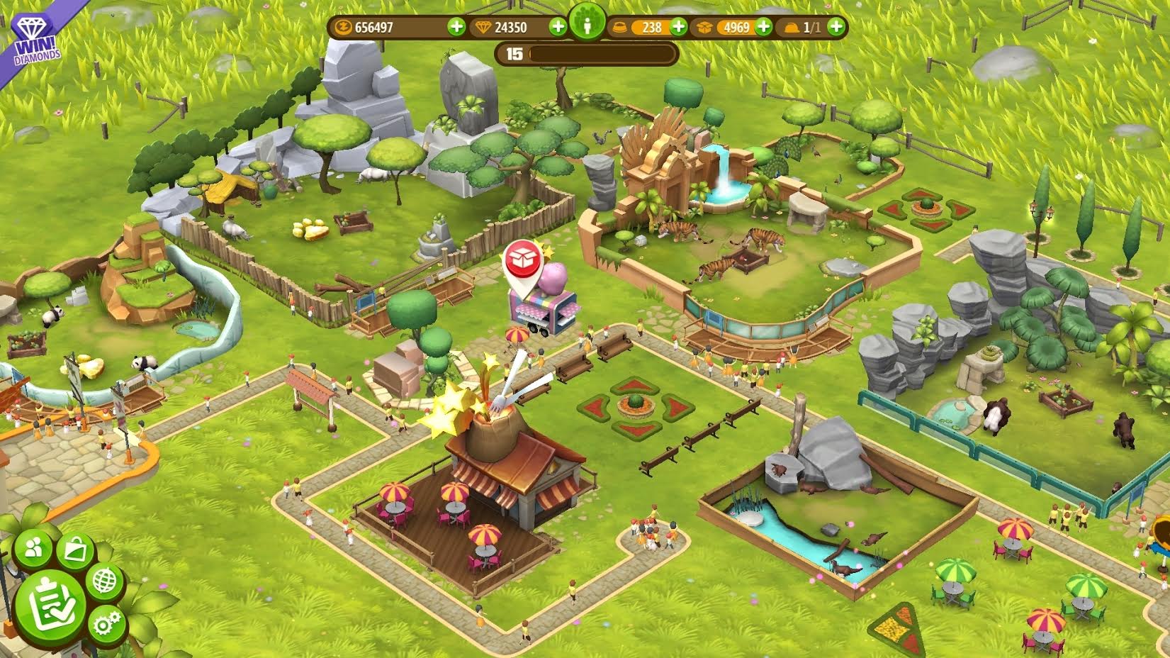 Zoo Tycoon Friends lets you play with animals on the bus