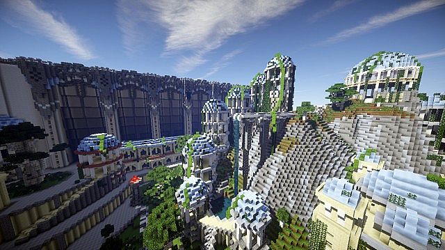 Head into the Clouds with these amazing Minecraft maps