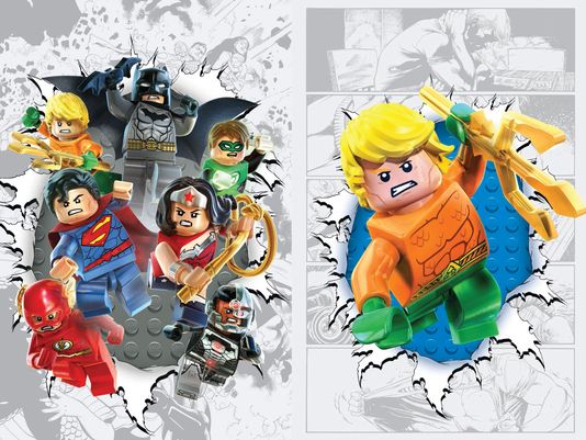 DC Comics have cool LEGO covers this November