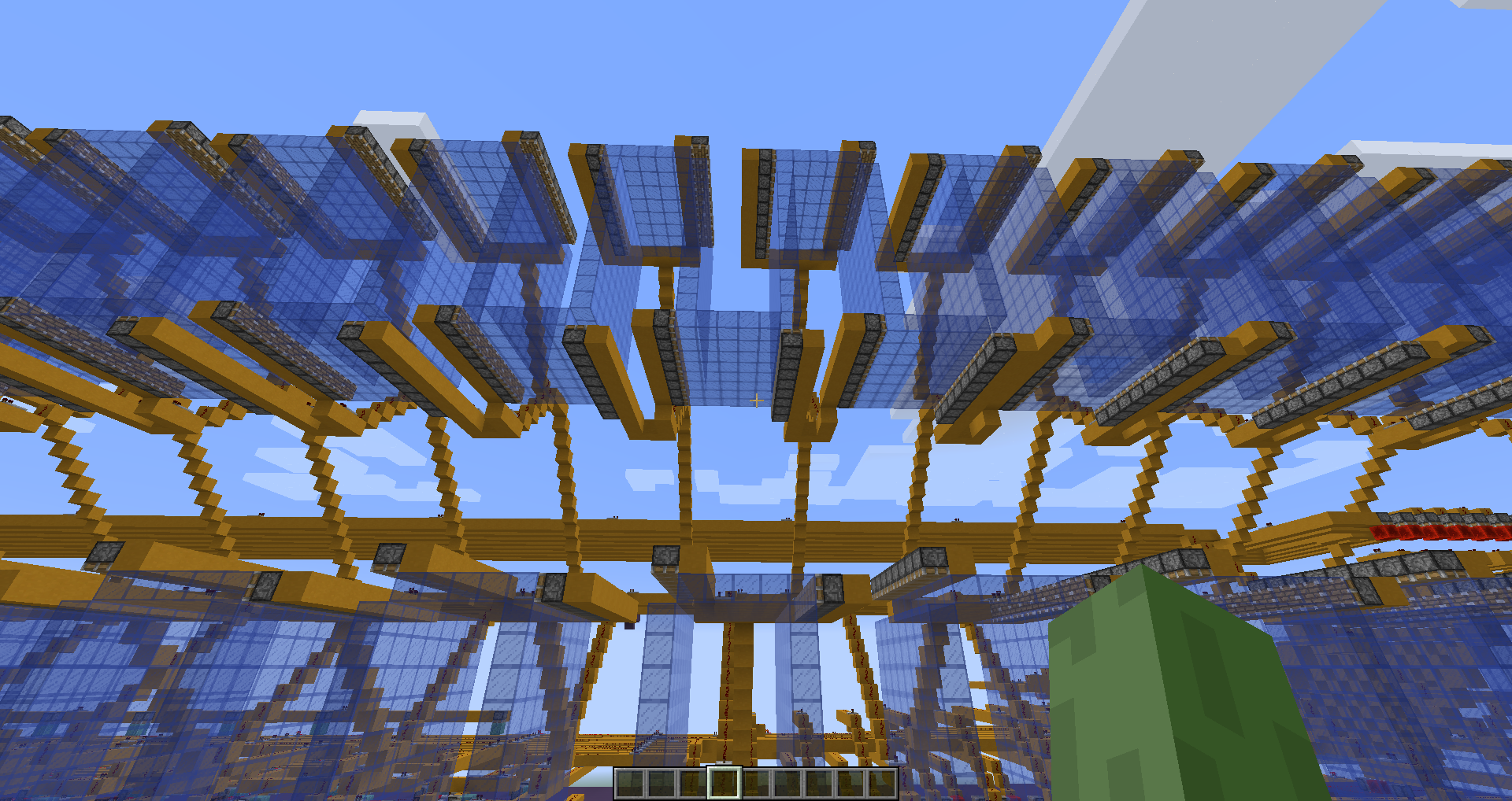 Student makes amazing working hard-drive in Minecraft!