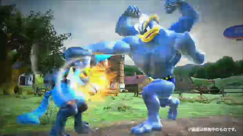 Pokken is Pokémon crossed with Tekken