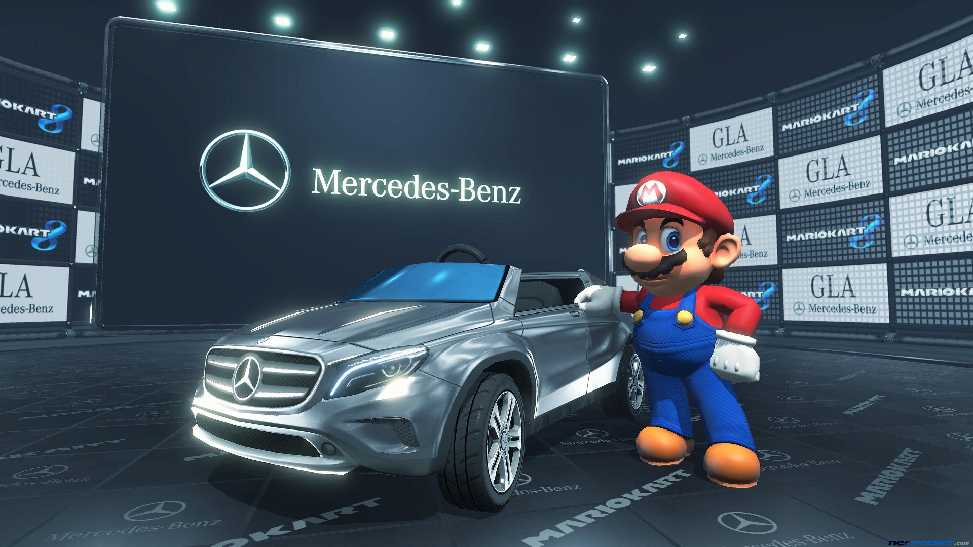 Mario Kart 8 updates this month with Mercedes-Benz DLC