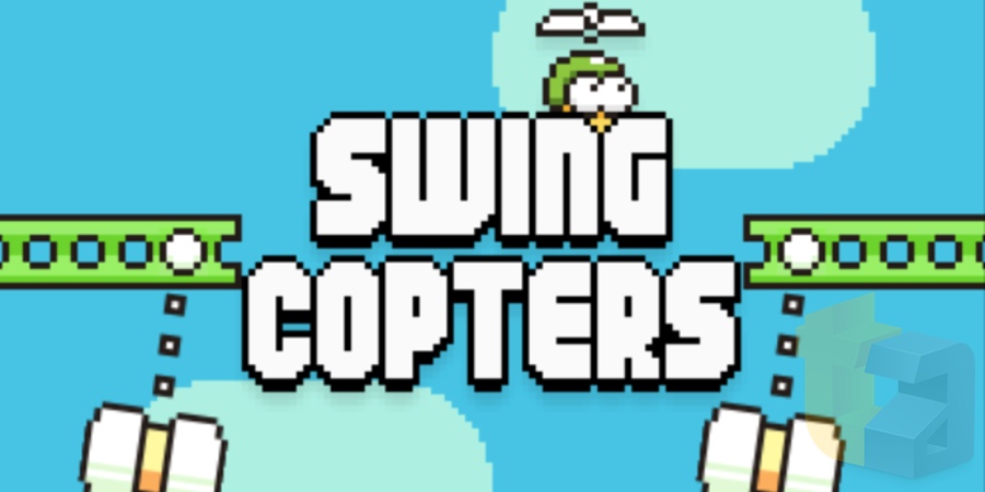 Flappy Bird gets a sequel in Swing Copters