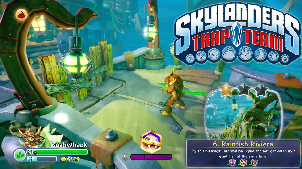 Let's Play a whole Skylanders Trap Team level 