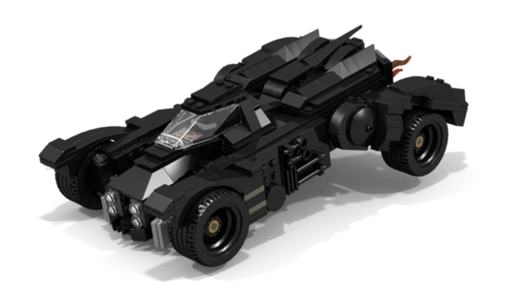 Awesome Batmobile pulls up at LEGO Ideas