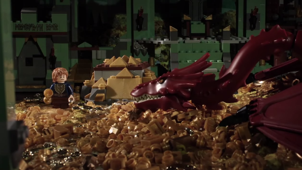 The Hobbit in 72 seconds, made of LEGO!