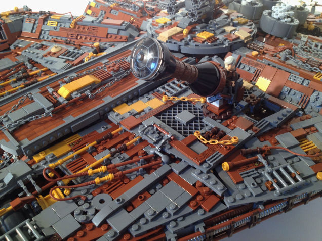 LEGO Steampunk Millenium Falcon 03