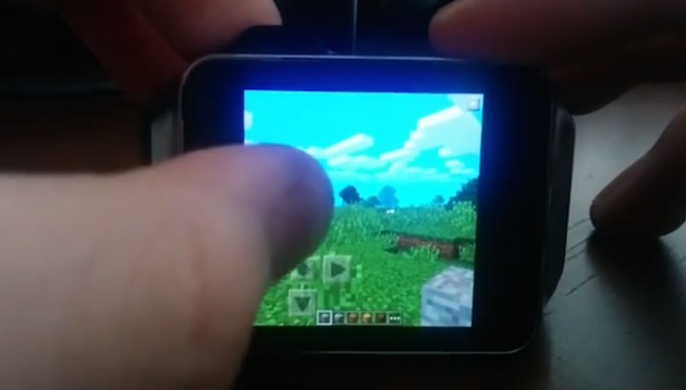 You can play Minecraft on a watch!