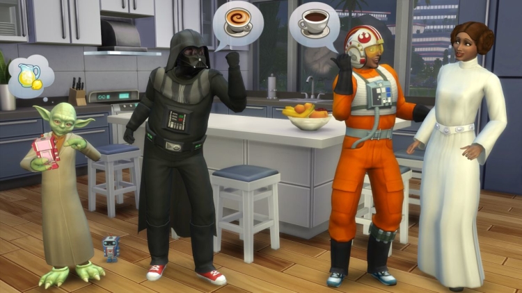 New Sims 4 update adds Star Wars costumes and ghosts