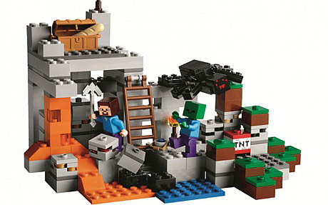 See all 922 pieces of LEGO Minecraft’s The Mine