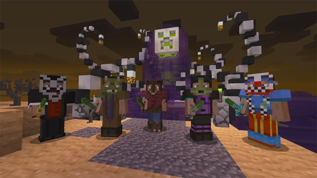 Minecraft Playstation Finally Gets Halloween Skins Boxmash - roblox halloween skin