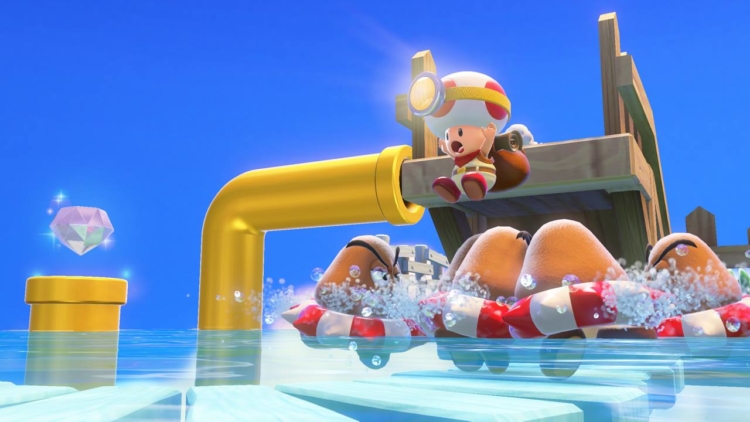 Captain Toad: Treasure Tracker will have 70 stages