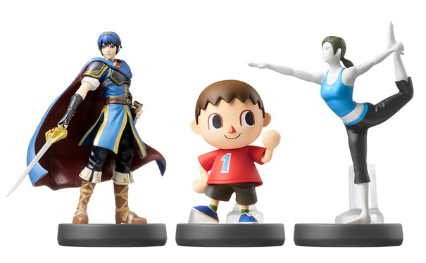 Marth, Villager, and Wii Fit Amiibos are almost sold out