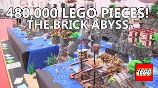 Massive Lego city made with nearly 500,000 pieces!