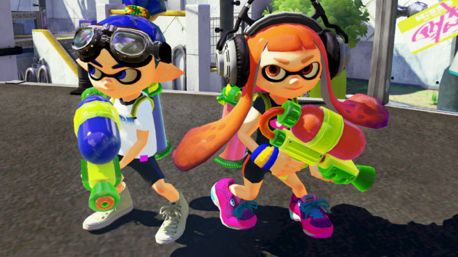 Splatoon weaponizes Squids in multiple ways