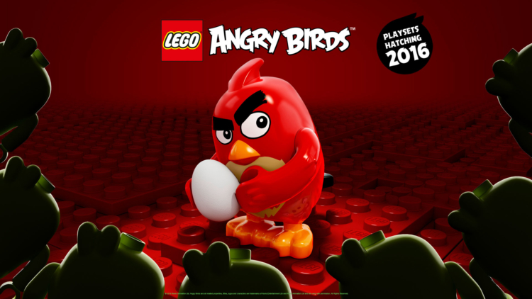 LEGO Angry Birds step out in poster form